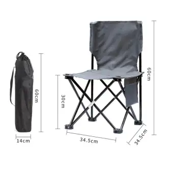 Outdoor Foldable Chair Portable Light Weight For Fishing Camping Drawing Foldable