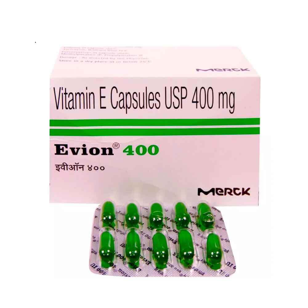 Evion Vitamin E 400MG 10 Capsules Lazada