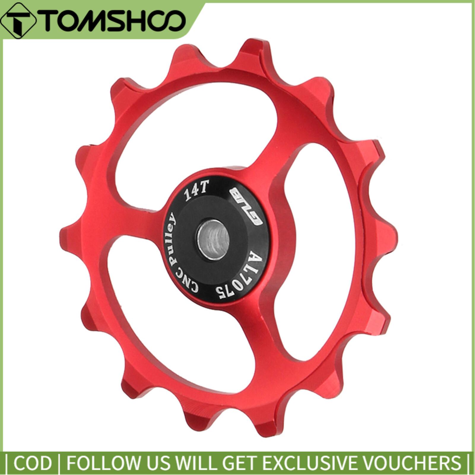 12T/14T MTB Bicycle Rear Derailleur Jockey Wheel 9/10/11 Speed Guide Pulley Bicycle Parts Accessories