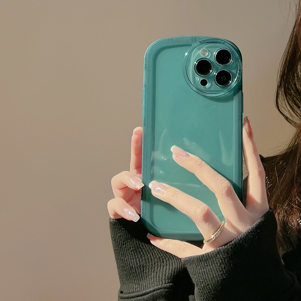 Simple Solid Color Transparent Soft Silicone Cute Casing IPhone 15 15plus 15pro 15promax 14 14plus 14pro 14promax  13 13Pro 13pro Max  12 12Pro 12Pro Max 11 11Pro 11ProMax XS Max XR XS Case for I Fashion Phone Cover
