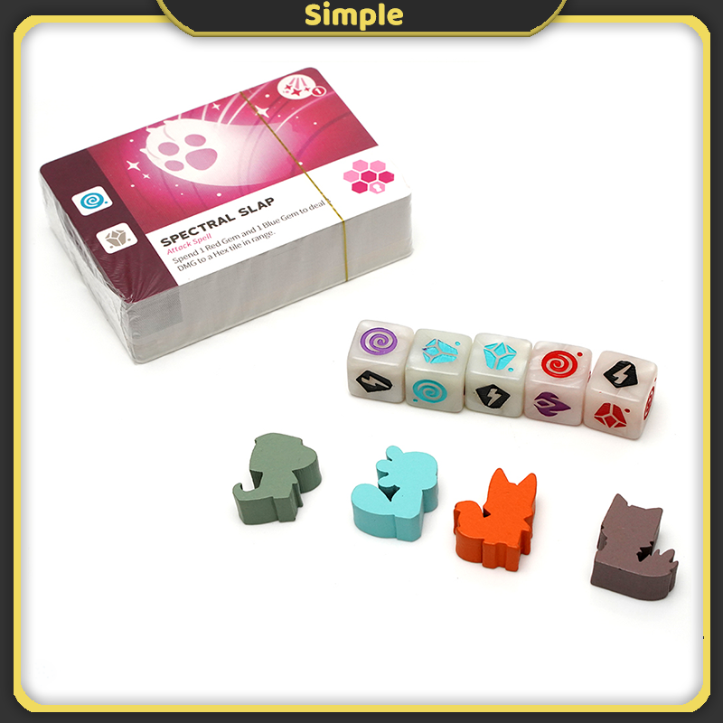 Casting Shadows Board Game + Strom Expansion Pack English Version 2-4 Players Board Game