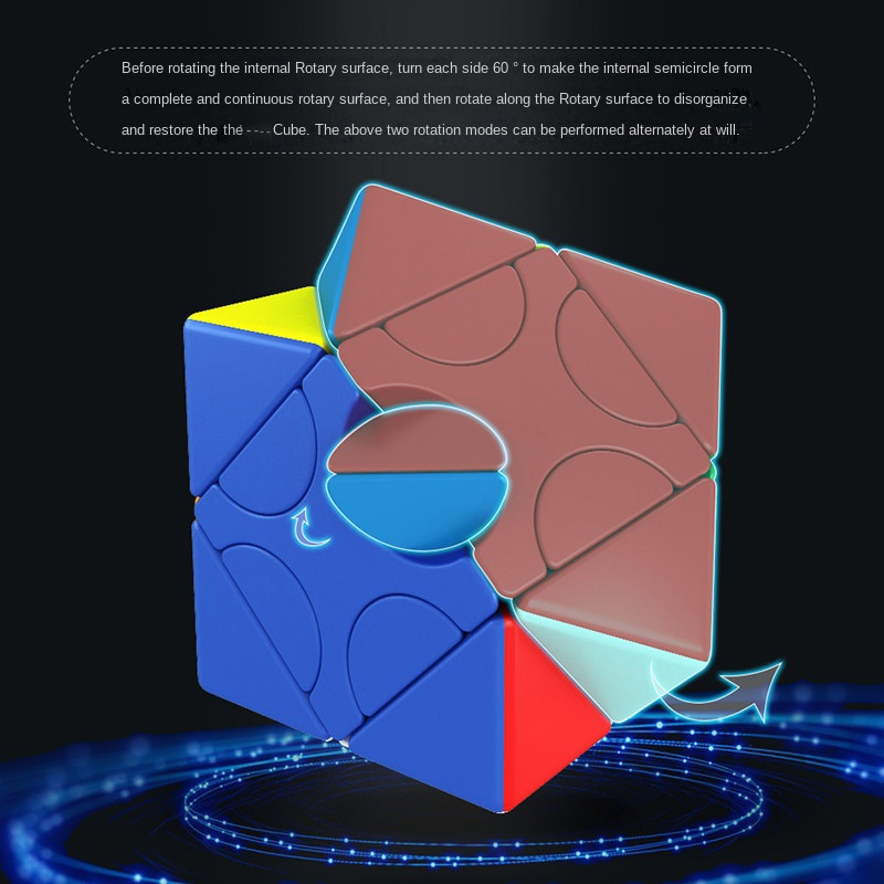 Level Bundle Fidget Toys Cubo De Speed Cube Magic Mixed Yuan Oblique Rubix Cube Alien Toy Third Cubo Mágico Profissional