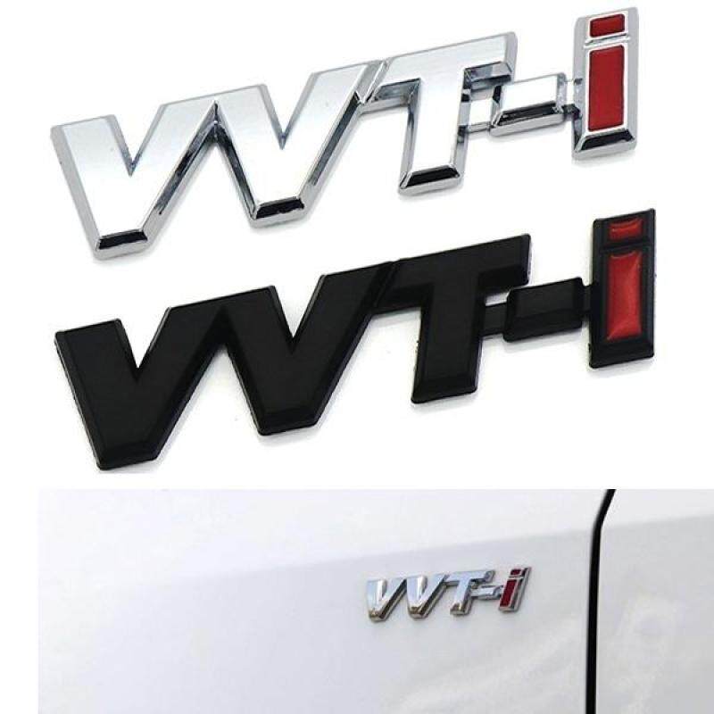 Miếng Dán Xe Ô Tô Biểu Tượng Fender Biểu Tượng Tự Động Bên Cánh Gió Biểu Tượng Decal Cho Toyota Vvt-I VVTi Logo Camry Corolla Rav4 Yaris Chr Auris Avensis Reiz
