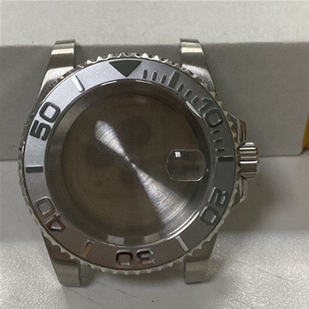 40MM Watch Case with Sapphire Mirror for Miyota 8215 8205 8200 For Mingzhu 2813 3804 ETA 2836 2834 Watch Movement Repair Part