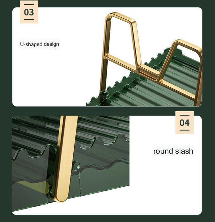 KS Pot cover rack multifunctional table top rack household spatula storage rack kitchen folding rack