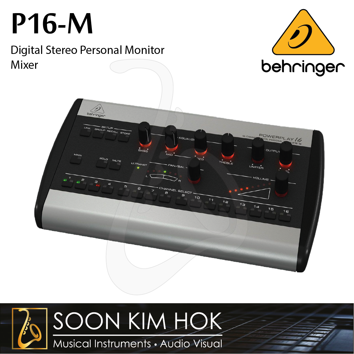 stereo monitor mixer