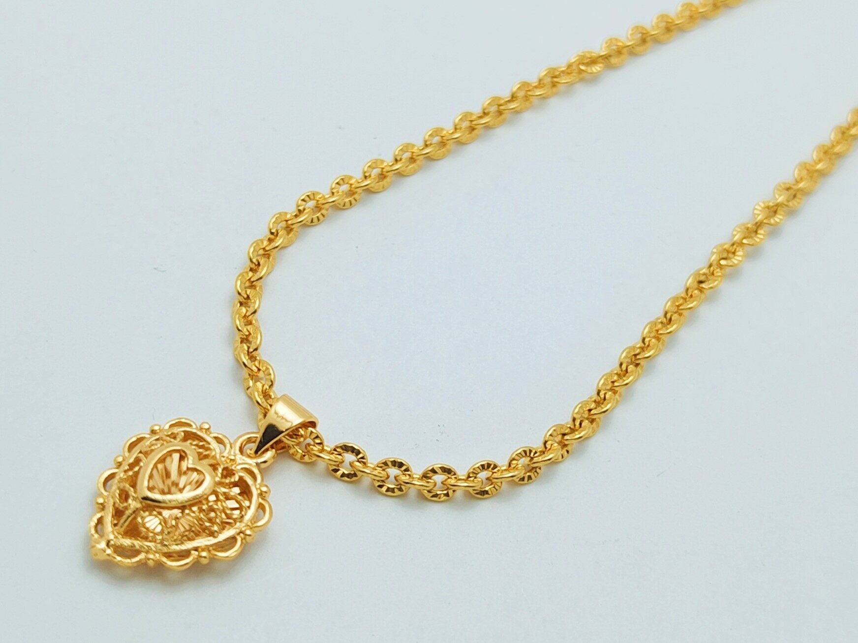 24k gold pendant - Membeli 24k gold 
