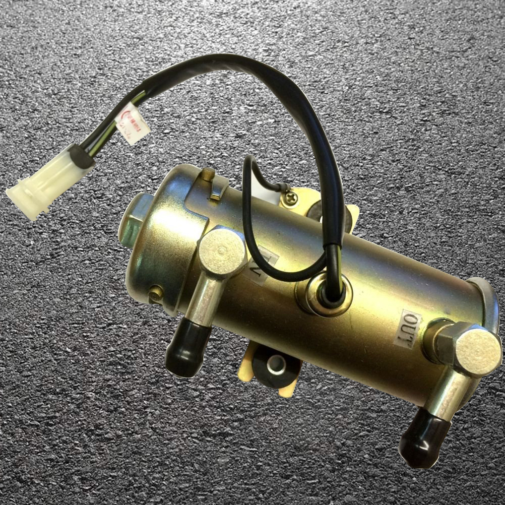 Bơm Nhiên Liệu Điện Tử Bền 12V Xe Hơi Hạng Nặng Kim Loại Bơm Xăng Rắn Cho Xe Máy