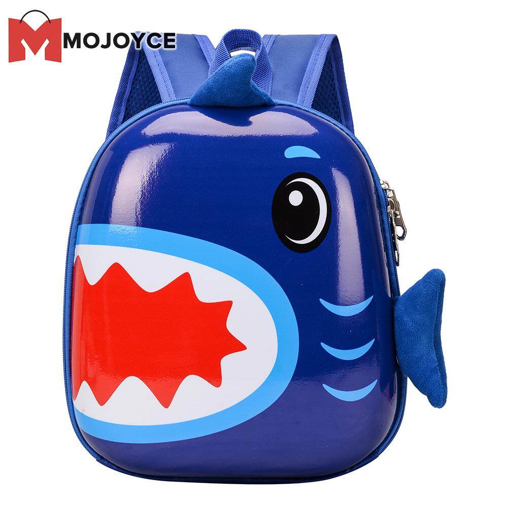MOJOYCE Kids Cartoon Shark Backpack Children Girls Boy