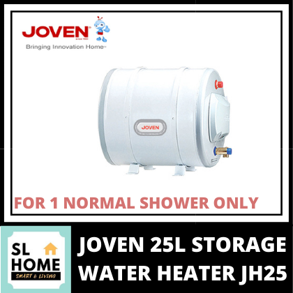 JOVEN JH25 25L HORIZONTAL STORAGE WATER HEATER (Prefer For 1 Kitchen Sink  or 1 Normal Shower) | Lazada