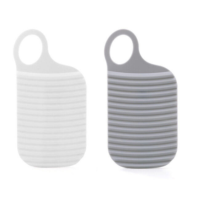 Portable Thicken Mini Washboard Antislip Laundry Accessories Washing Board Plastic Clothes Cleaning Tools