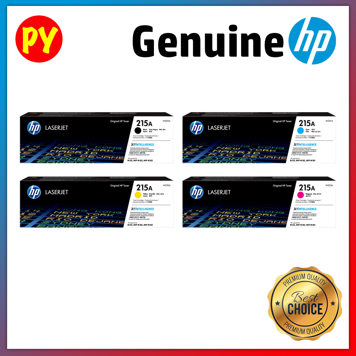 Ripley - TONER HP 215A YELLOW W2312A ORIGINAL