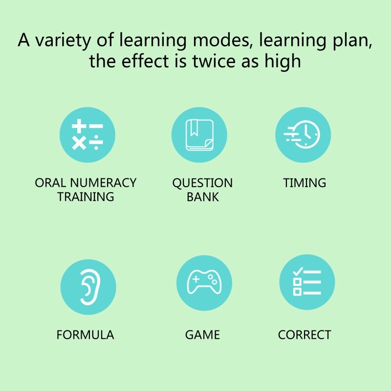 Children's Mathematics Early Education Machine Student Oral Calculator Thinking Training Handwriting Tablet