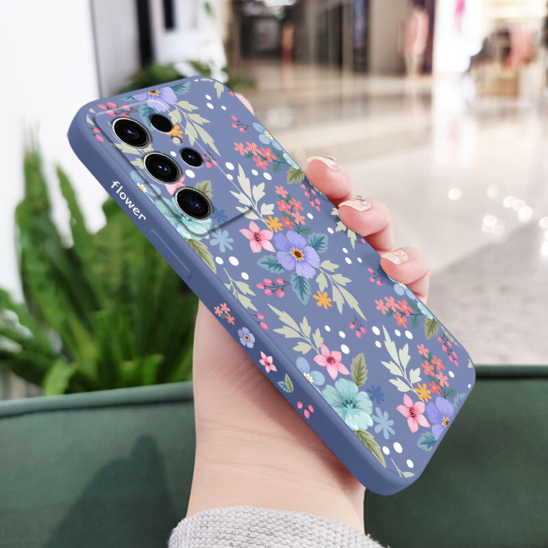 Heartbeat Pattern Phone Case For Samsung Galaxy S24 S23 S22 S21 Ultra