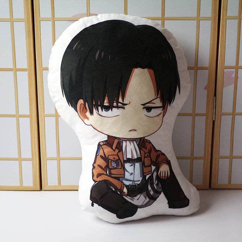 attack on titan levi plush