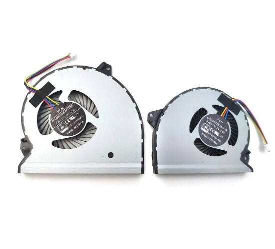 Original new high-quality laptop with built-in cpu gpu fan, for asus rog strix gl702vs gl702vm gl702vmk gl702vmk gl702v fj9u fk9n built-in cooling fan