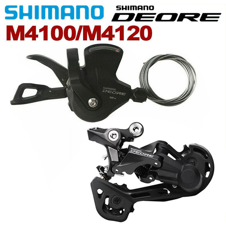 thumbnail image 2 of Shimano Deore SL M4100 10-Speed Right Shifter – New Clamp Version 2 of 4