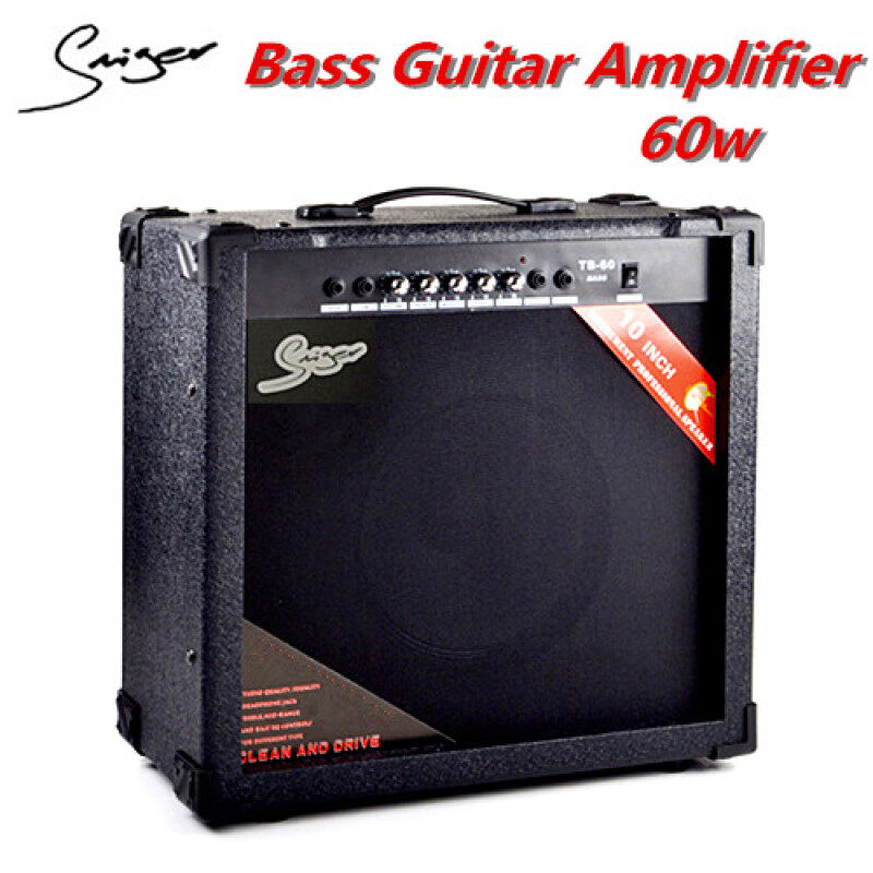 Smiger Bass Guitar Amplifier 60W With Lineout Headphone Input Malaysia