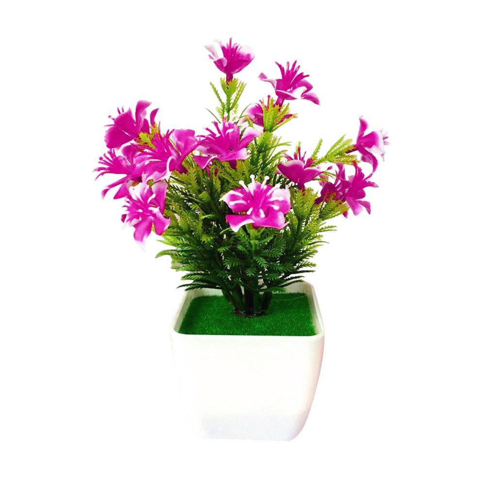 venicenight 1Pc Artificial Cherry Blossom Simulation Flower Wedding Home Floral Bonsai Decor
