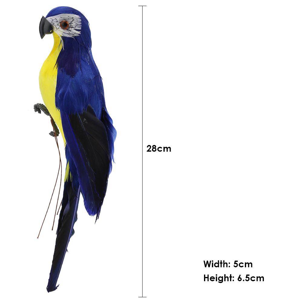 Creative Foam Feather Artificial Parrot Imitation Bird Model Home Ornament