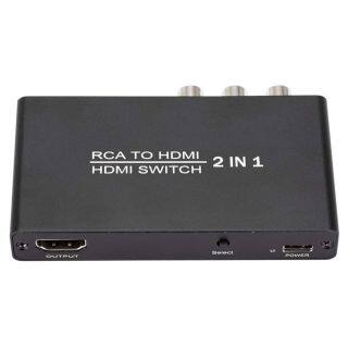 La Hét HD Cho Fire Stick Bộ Chuyển Đổi Cáp Liên Kết 4K HD Bộ Chuyển Đổi 3 Trong 1 RCA Và HDMI Bộ Chuyển Đổi AV RCA Sang HDMI 1 Cổng RCA Và 2 Cổng HDMI Cáp RCA Sang HDMI Bộ Chuyển Đổi RCA Sang HDMI bộ Chuyển Đổi Video RCA Sang HDMI thumbnail