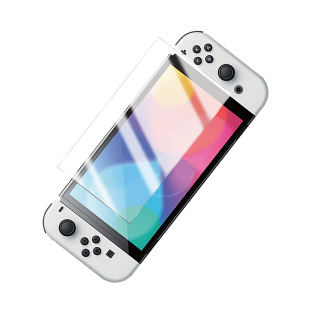 Glass Protective Film Cover Fit OLED Game Console Screen Protector Practical Accessories