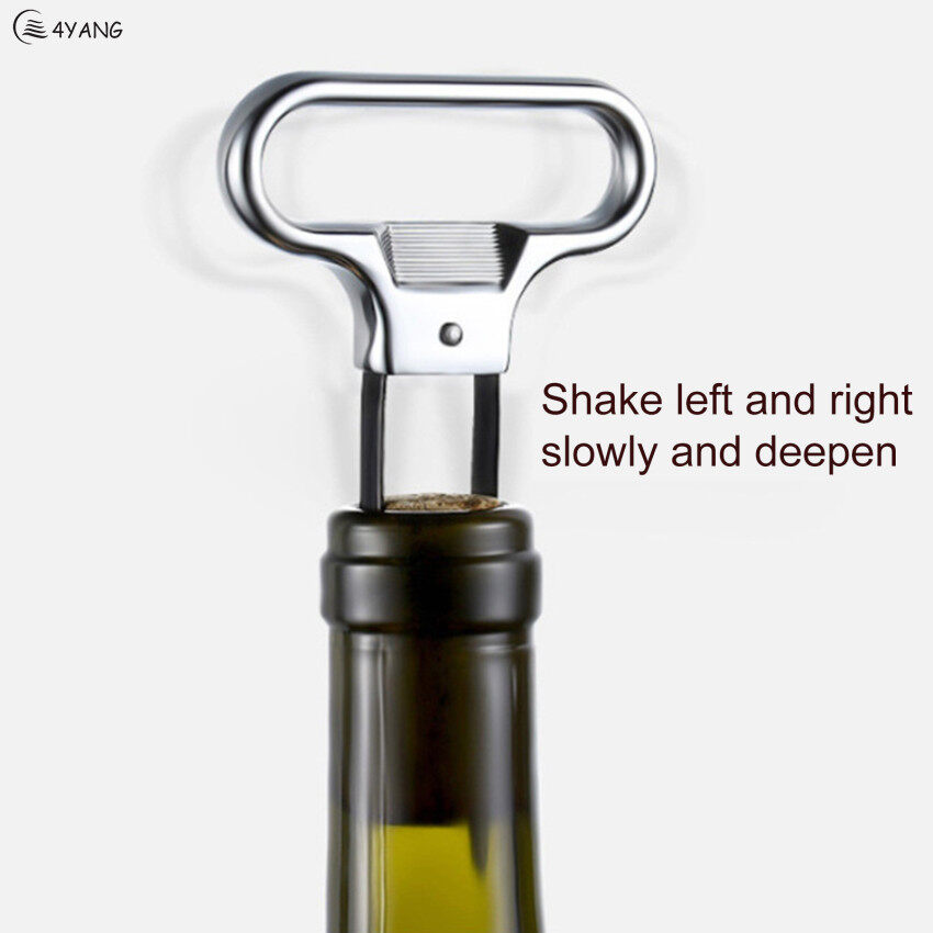 Portable Wine Bottle Opener Pumps Cork Waiters Corkscrew Out Tool Handheld Labor-saving Type Cork Puller Foil Cutter Accessories