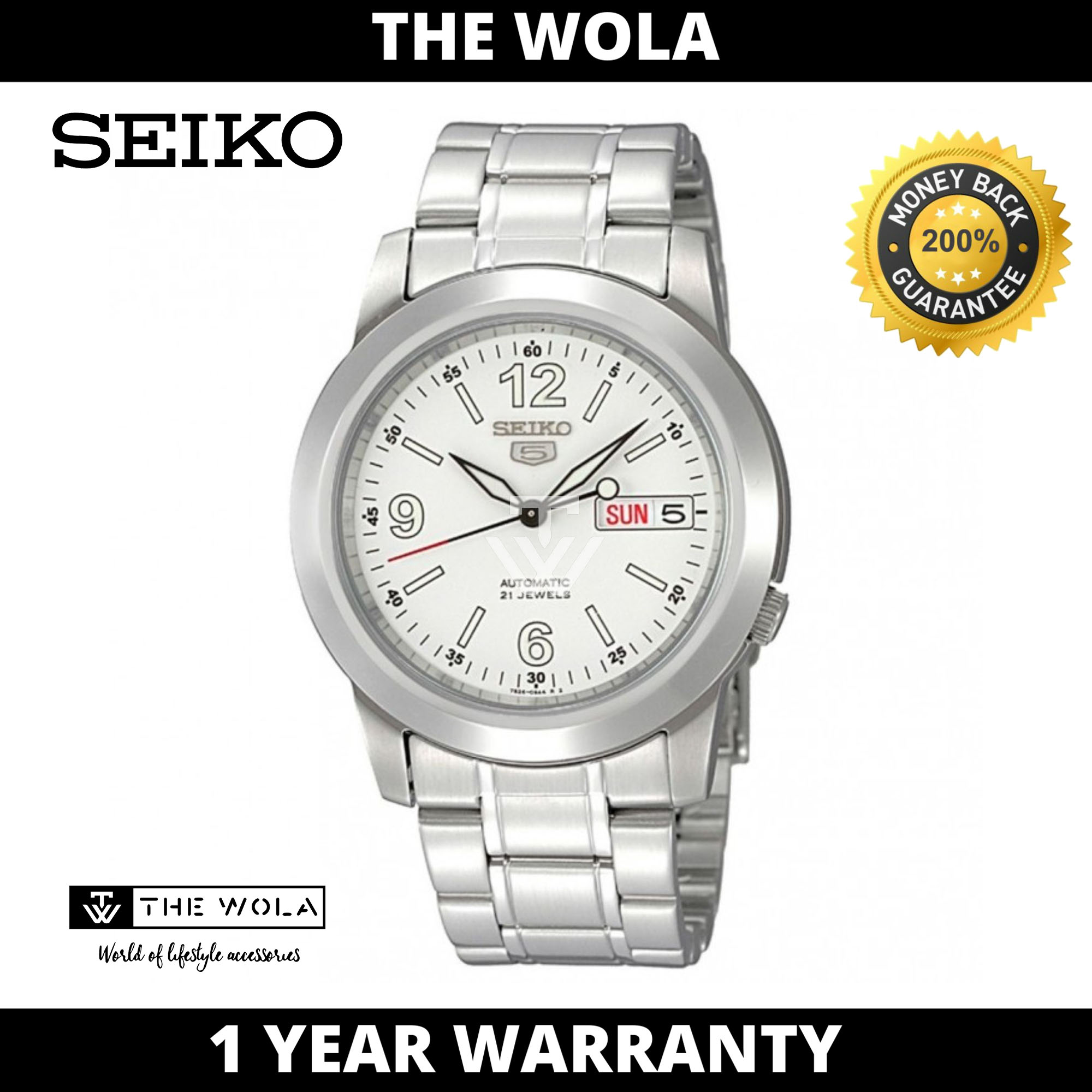 Seiko Men's SNKE57K1 Seiko 5 Automatic Stainless Steel Band Sport Watch |  Lazada