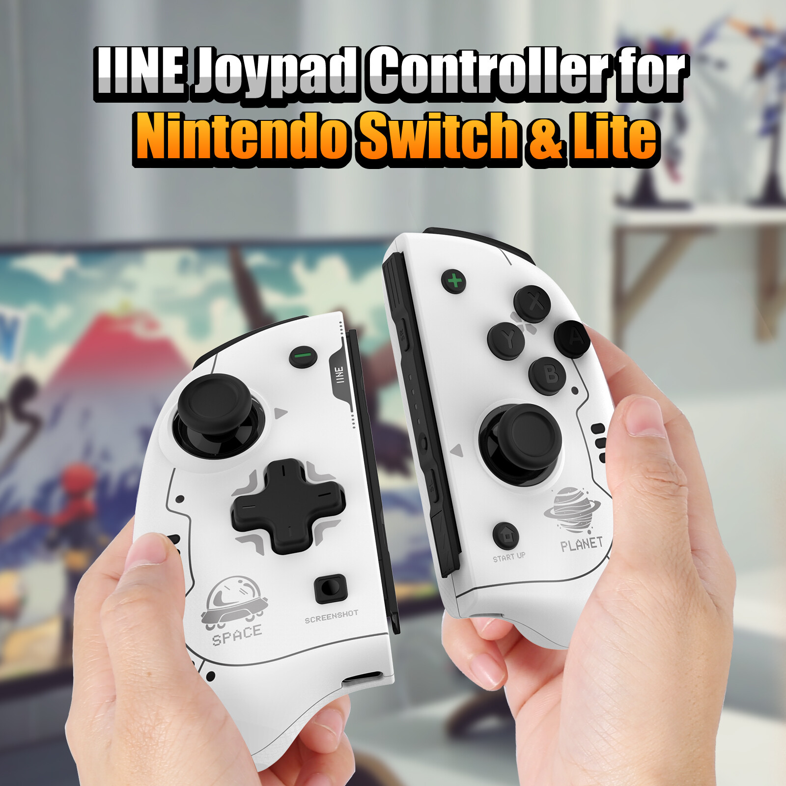 IINE Nintendo Switch Elite Joypad Tự Động Bắn Cho Nintendo Switch/Lite/OLED