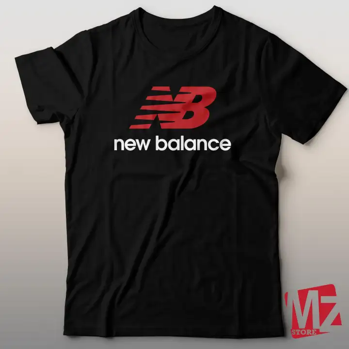 new balance red t shirt