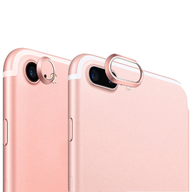 【Alien Data】 X XS MAX XR 7 8 Plus Ốp Lưng Bảo Vệ Máy Ảnh Phía Sau Vỏ Có Vòng