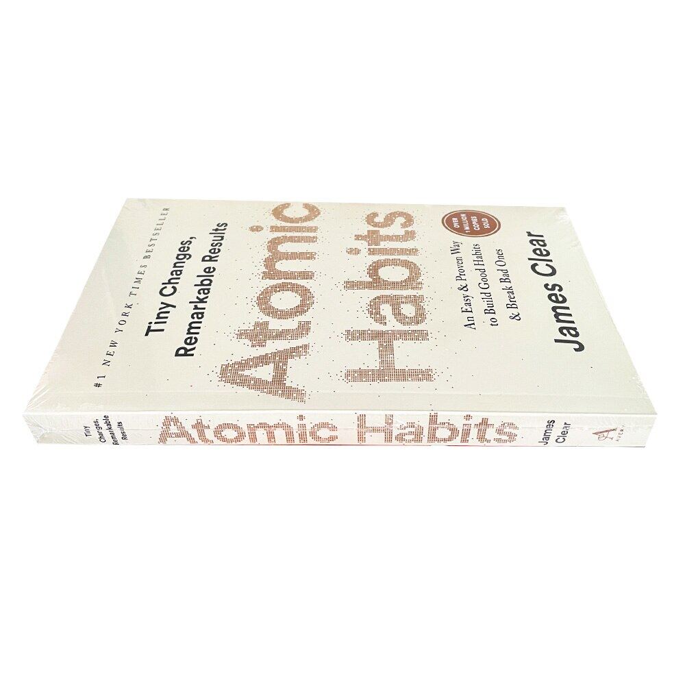 Atomic Habits By James Clear An Easy & Proven Way Self-Management Self-Improvement Reading Book