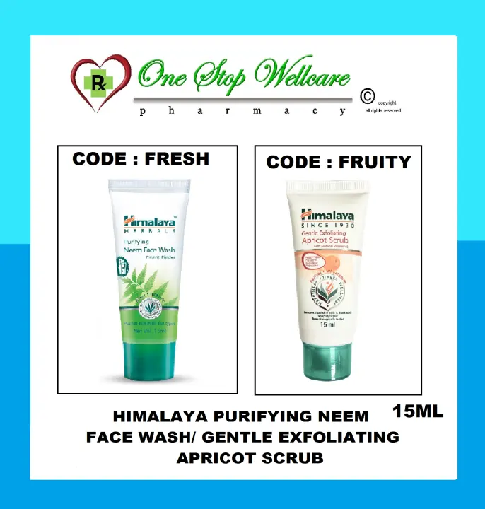 himalaya purifying neem face wash 15ml