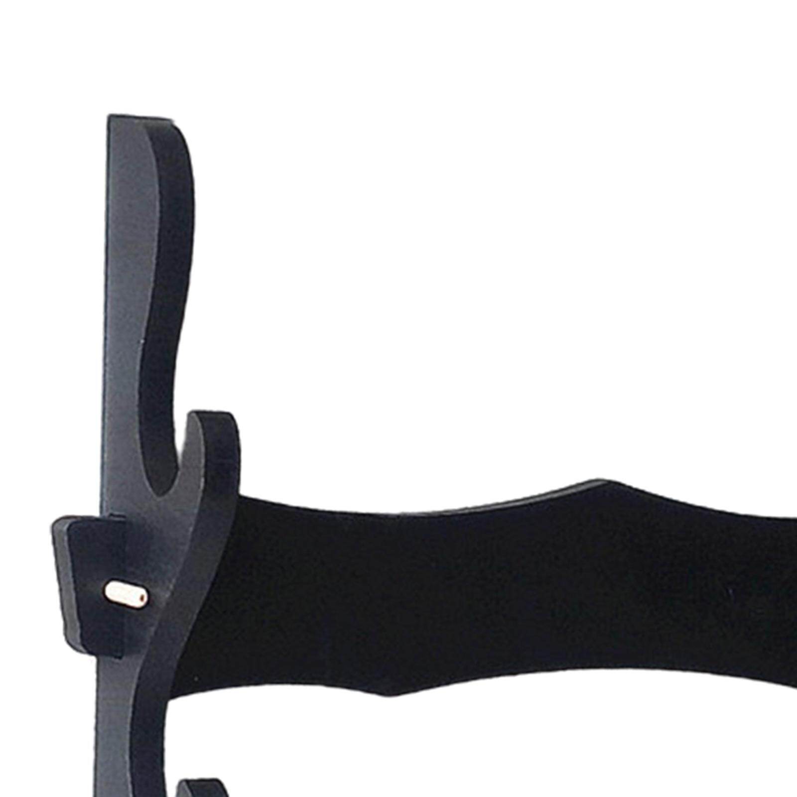 Crafts Creation Sword Stand Storage Holder Bracket Hanger Support Wall Mount Display Rack for Wakizashi Tanto