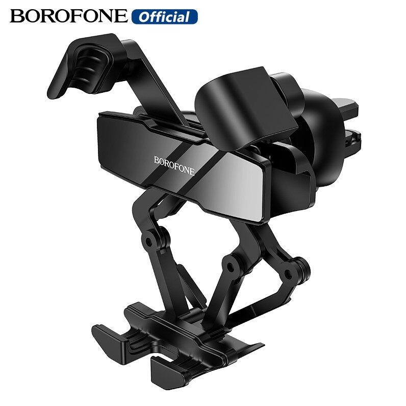 BOROFONE BH32 Car Holder Air Outlet Bracket Mobile Phone Holder Anti shake support Instrument panel bracket Suitable For ios/Android Phone Holder For Car Truck
