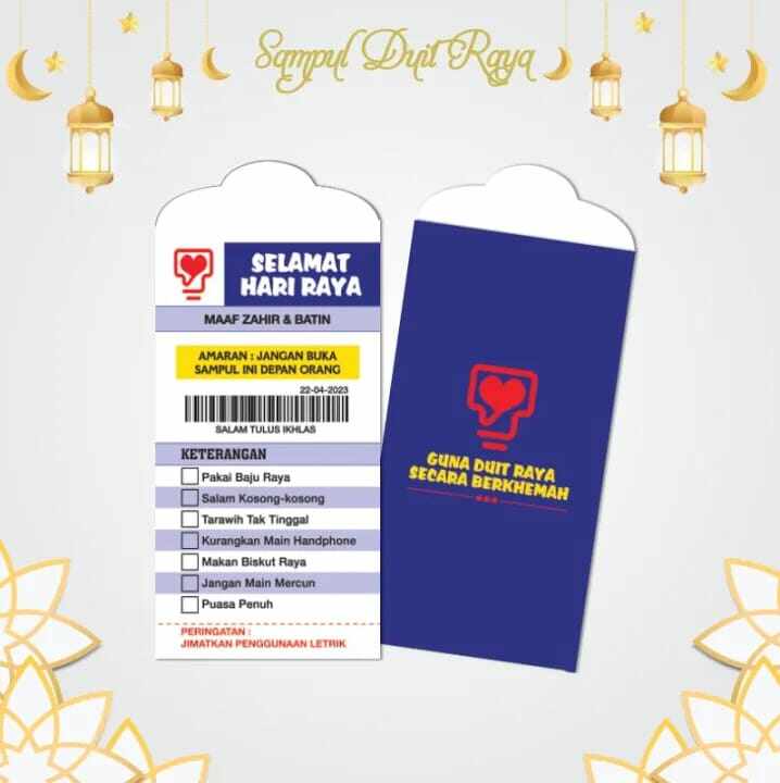 SAMPUL DUIT RAYA VIRAL 2023 LIMITED EDITION (5-10 PCS) ANG PAU SAMPUL ...