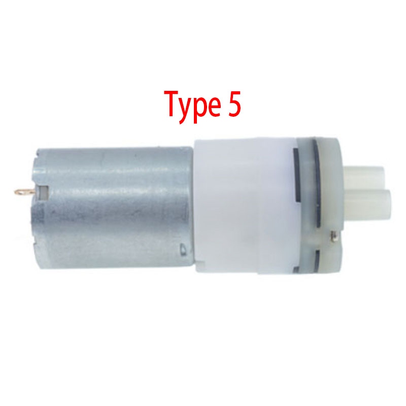 [RUI] 12V DC Small 370 Water Pump Low Noise Large Water Flow DC Motor Water Pump For Mini Vacuum Oxygenation Air Pressure Breast Pumps