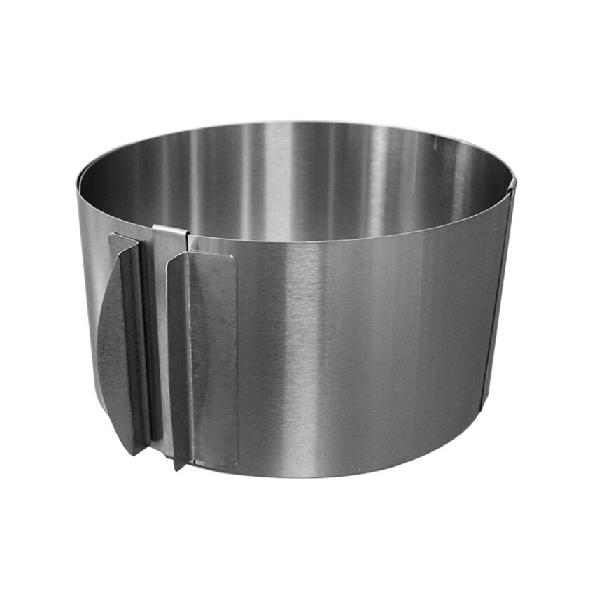 Adjustable Round Cake Ring Mold Retractable Mousse Cake Ring Stainless Steel Circle Baking Ring Cake Tools