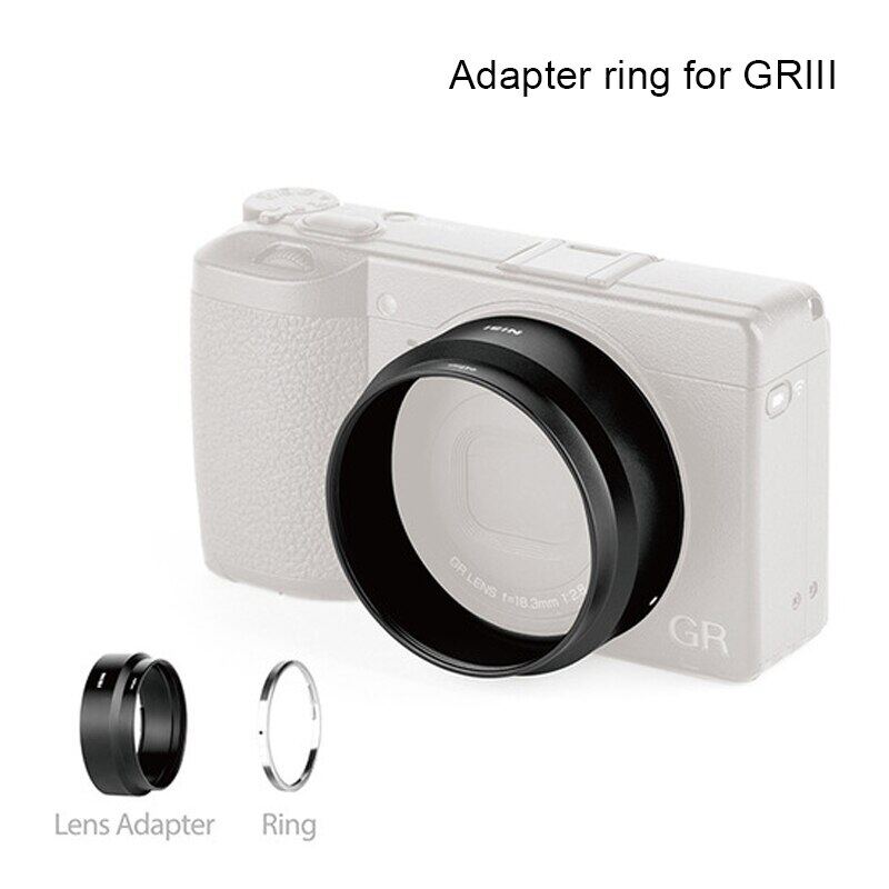 nisi 49mm filter adapter for ricoh gr3