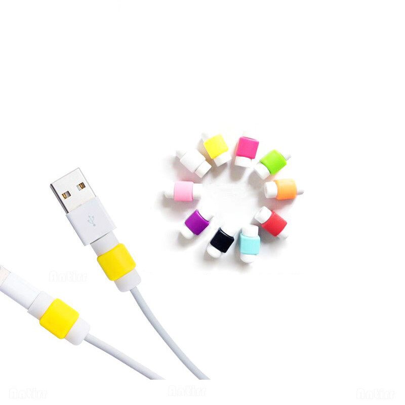 Cáp Sạc USB Dòng Dữ Liệu Vỏ Bảo Vệ Bảo Vệ Dây Tai Nghe Cho Điện Thoại Di Động iPhone iPad