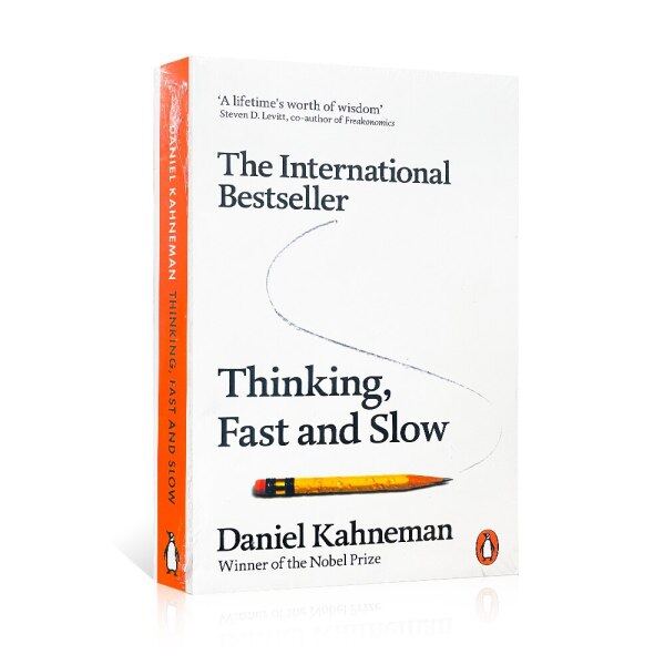 Thinking,fast and Slow Daniel Kahneman Reading Materials English Books for Adults Business Administration Financial Investment Novel Malaysia