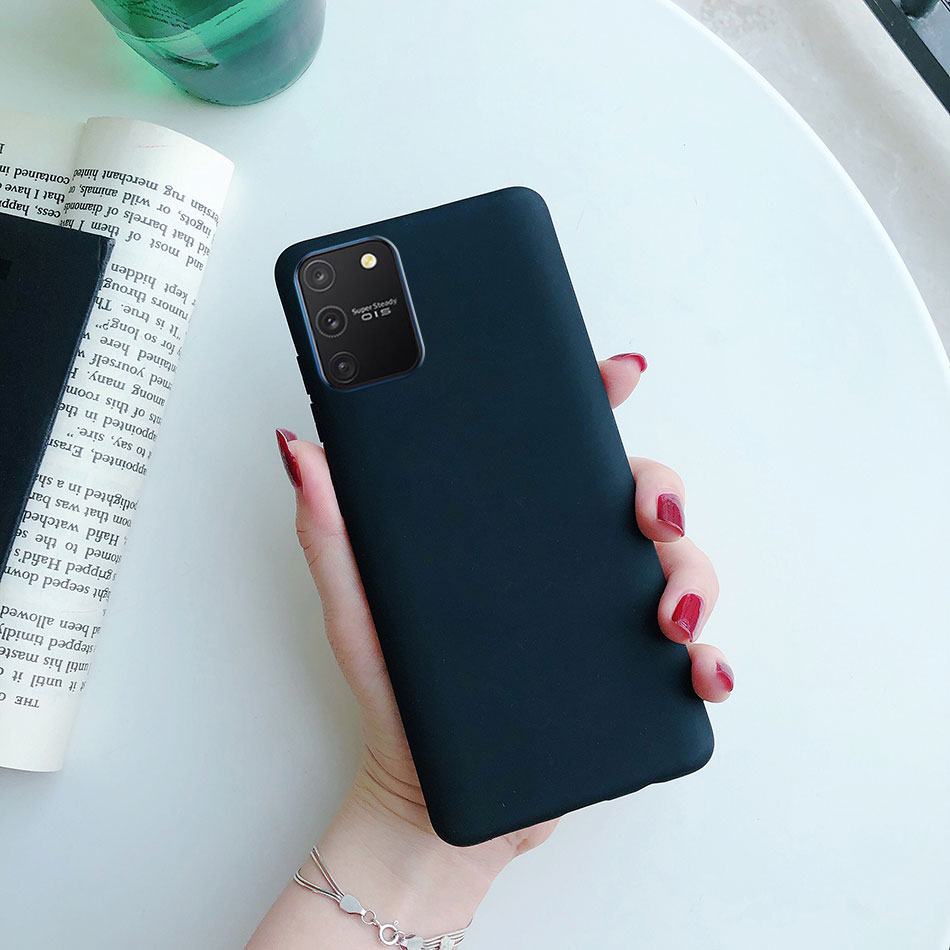 Case for Samsung Galaxy Note 10 Lite / S10 Lite Soft Matte Silicone Cover Cases for Samsung Note 10 Lite / S10 Lite Casing