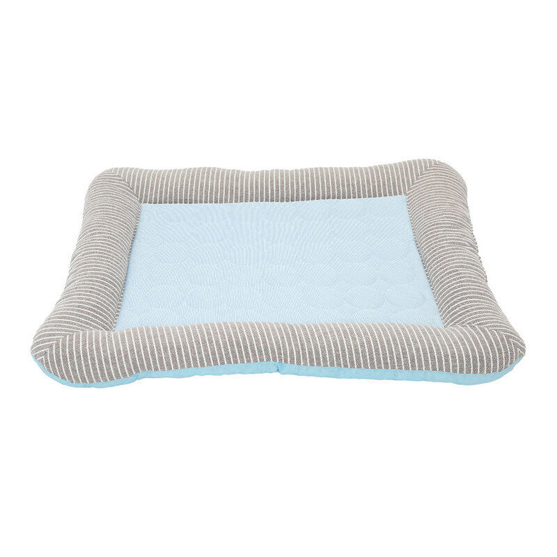 Cảm Giác Lạnh Dog Mat Mùa Hè Cảm Thấy Mát Pet Băng Lụa Mat Làm Mát Pad