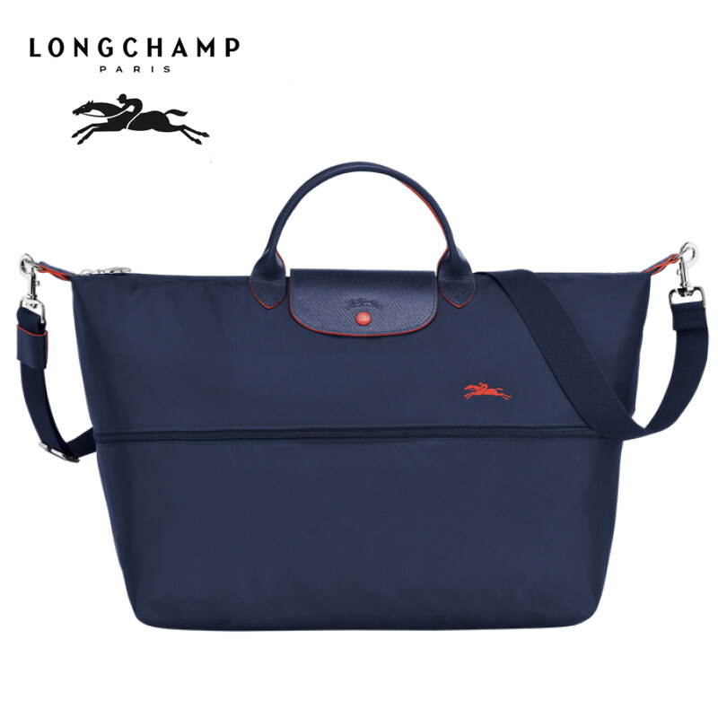 100 Original authentic longchamp official store bag L1624 graffiti large capacity travel bag long champ bags Duffel Weekender Bags Lazada