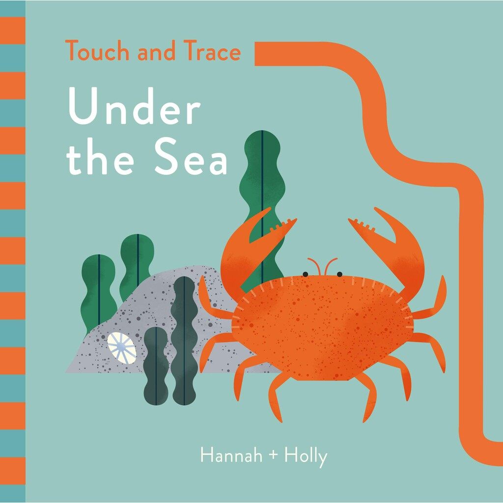 Sách hannah + holly touch and trace under the sea - nhà sách á châu books