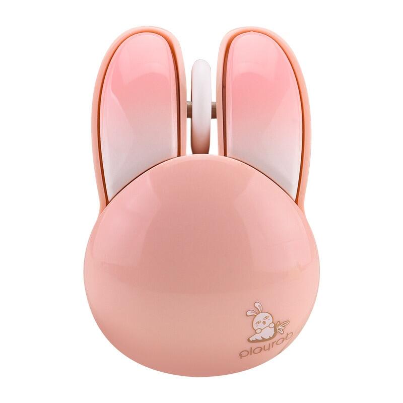 JOMAA mouse for laptop Wireless mouse Kawaii mouse Cute 2.4G Wireless Mouse for Computer Laptop Notebook Rabbit Candy Color Wireless Mouse for Ofiice Home Gift Girls