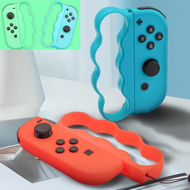 Giá Đỡ Joycon Giá Đỡ Dây Đeo Cổ Tay Xử Lý Hand Grip, Bộ Điều Khiển Nintendo Switch NS Joy-Con Bao Tay Cầm Chơi Game Đấm Bốc Thể Dục