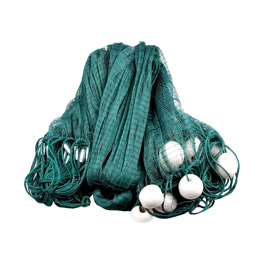 2 M X 5 M Fish Net Pull Net for Fishing, Fishing Net, Fishing Accessories, Towing Net for Fishing, Fishing Net with Steel Trailer and Float, Suitable for Flat Lakes and Ponds