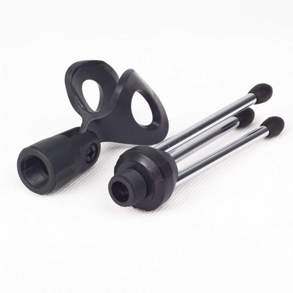 Adjustable Anti-slip Desktop Table Microphone Mount Tripod Holder with Clip