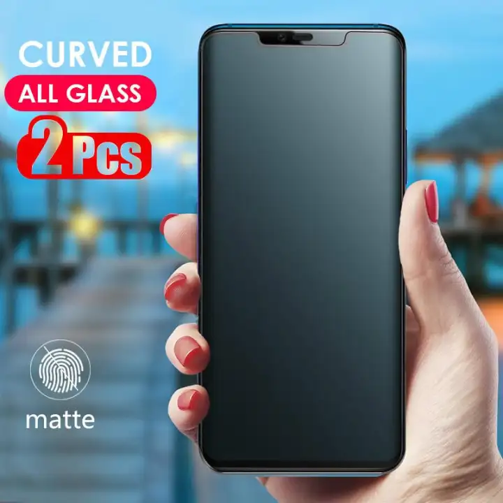 2pcs Hd Transparent No Frame Matte Tempered Glass For Huawei Mate 20 X Mate 20 Lite Mate 10 Pro 10 Lite P30 Lite P20 Pro P20 Lite P10 Plus Anti Fingerprint Glass Lazada Singapore